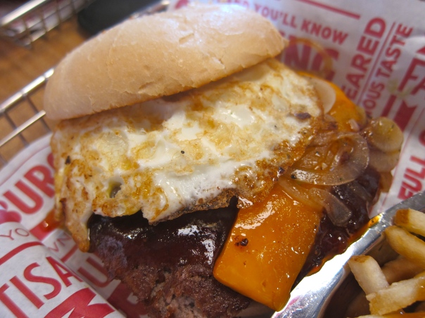 The Edmonton Burger at Smashburger